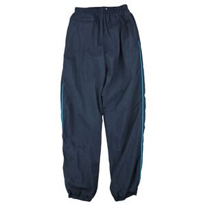 Vintage Christian Dior Track Pants Black Side Stripe Windbreakers Men's Large